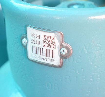 Etiqueta ULTRAVIOLETA regular del código de barras del cilindro de la resistencia del escáner CNEX