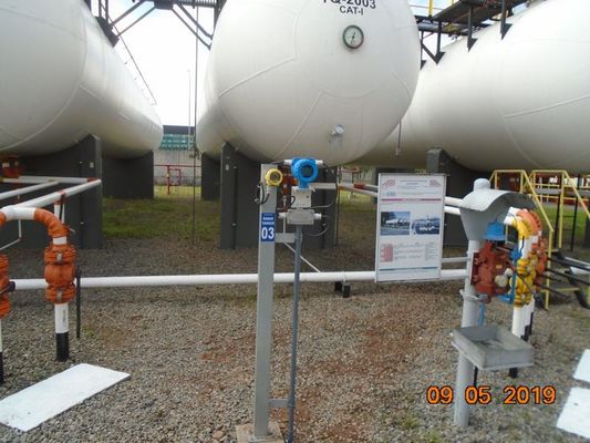 Indicador llano ATEX el 15m LPG del tanque químico del sensor llano