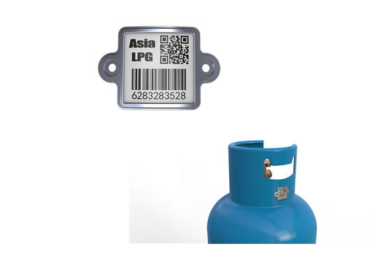 Etiqueta del código de barras del cilindro para el artículo del cilindro del LPG del hogar por lo menos 20 años
