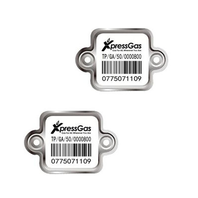 Años al aire libre permanentes del gas del código de barras del cilindro de  LPG 20