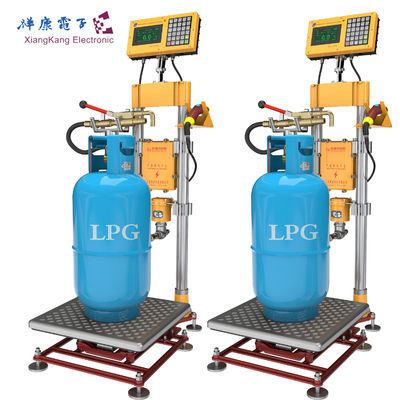 Escala del relleno del gas del Lpg del propano de la máquina de rellenar del cilindro de gas del LPG de la clase 3