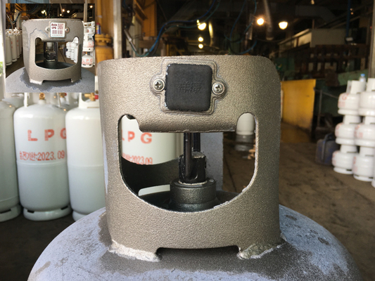 Quema anti del cilindro de la etiqueta de cerámica inoxidable del código de barras con la cubierta de goma