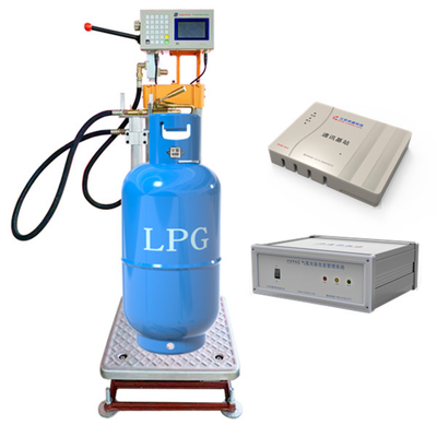 Los datos inalámbricos recargables de la máquina de rellenar del gas del LPG transfieren el repuesto del butano